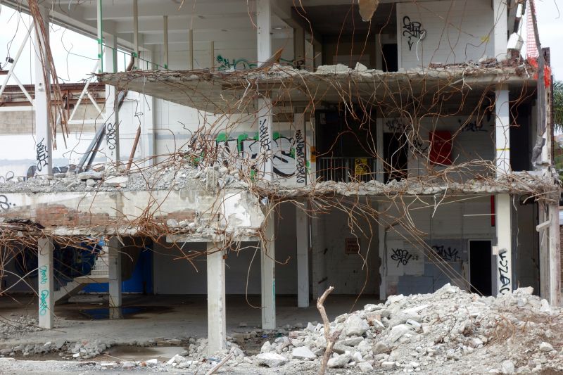 Local Commercial Building Demolition pros at work